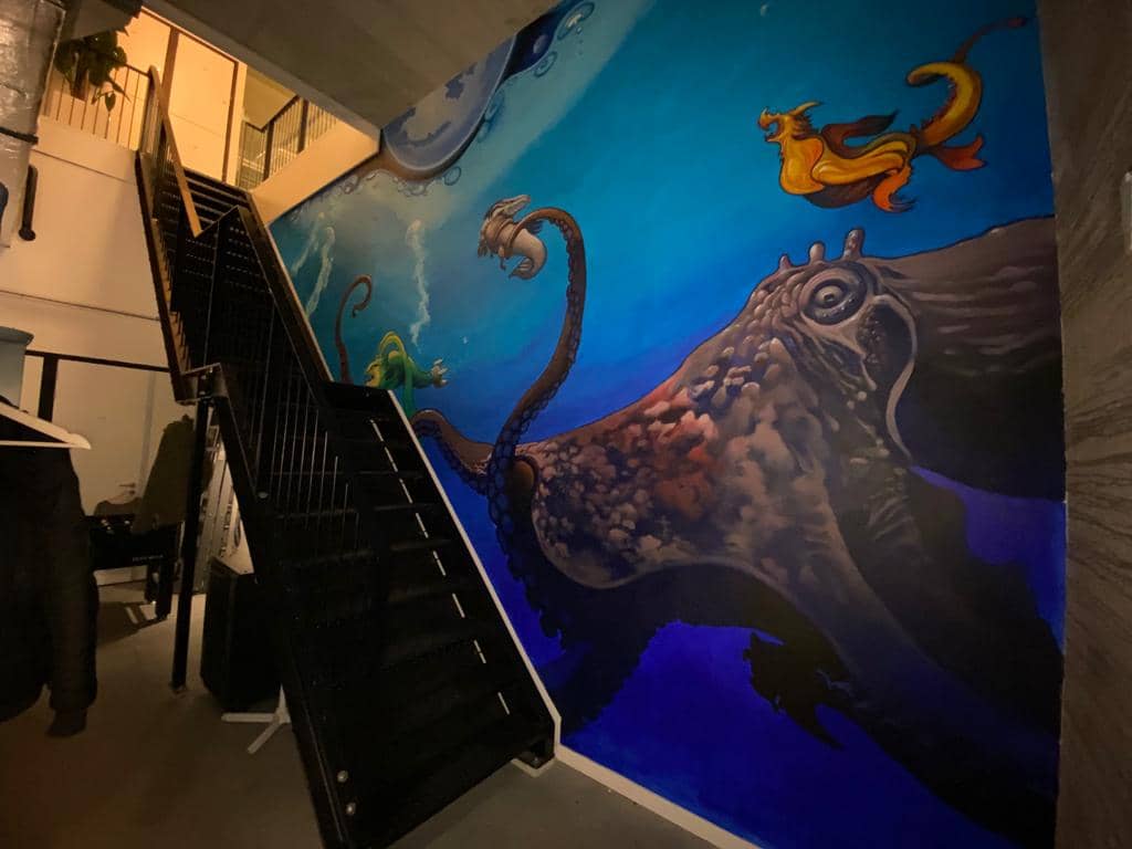 muurschildering - mural