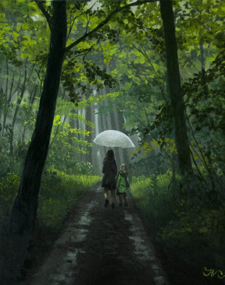 Regen in de Ardennen